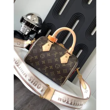 LV M46222 Louis Vuitton Speedy Bandoulière 20 Monogram （All steel hardware）