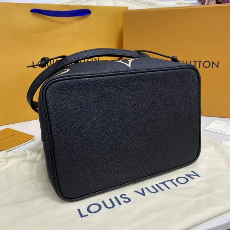 LV M45497  Louis Vuitton NéoNoé MM  Black/Cream