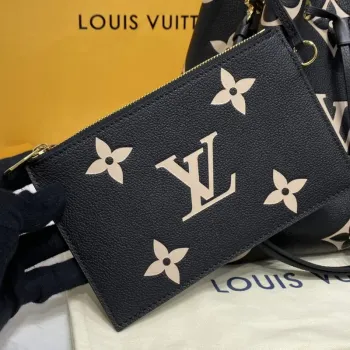 LV M45497  Louis Vuitton NéoNoé MM  Black/Cream