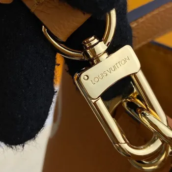 LV M45555  Louis Vuitton NéoNoé MM  Brown/Yellow