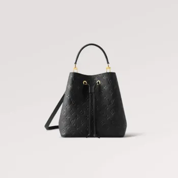 LV M45256  Louis Vuitton NéoNoé MM Bucket Bag Black