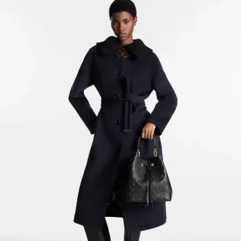 LV M45256  Louis Vuitton NéoNoé MM Bucket Bag Black