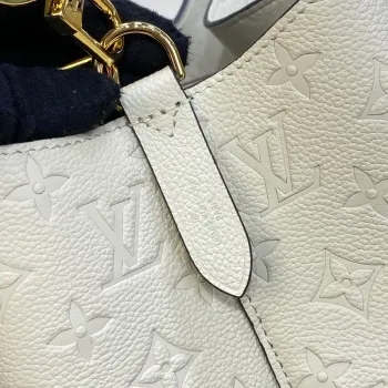 LV M46526  Louis Vuitton NéoNoé MM Bucket Bag Crème Beige