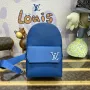 LV M23765 Louis Vuitton Pilot Slingbag Dark Blue