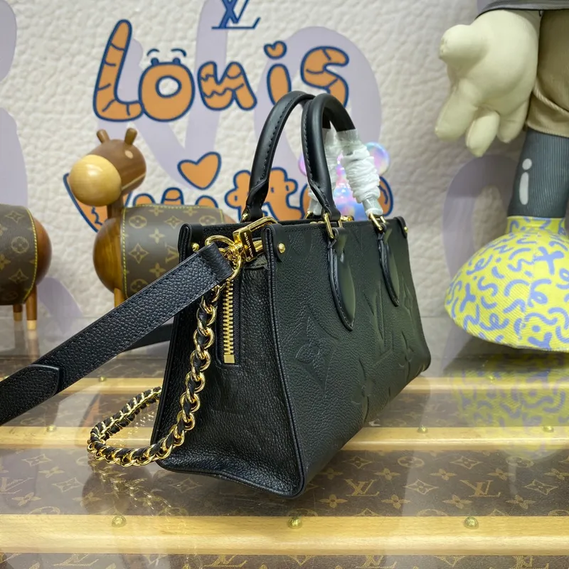 LV M23640 Louis Vuitton OnTheGo  East West Tote Bag Black