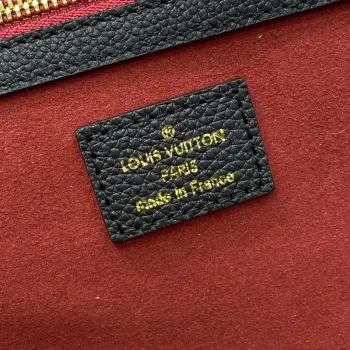 LV M46670 Louis Vuitton Keepall Bandoulière 45 Bag Black/Beige