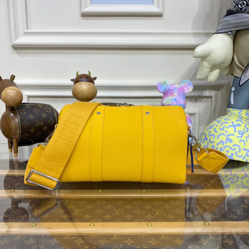 LV M21438 Louis Vuitton City Keepall Bag Yellow