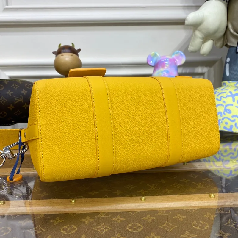 LV M21438 Louis Vuitton City Keepall Bag Yellow