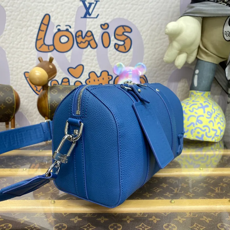 LV M23725 Louis Vuitton City Keepall Bag Dark Blue