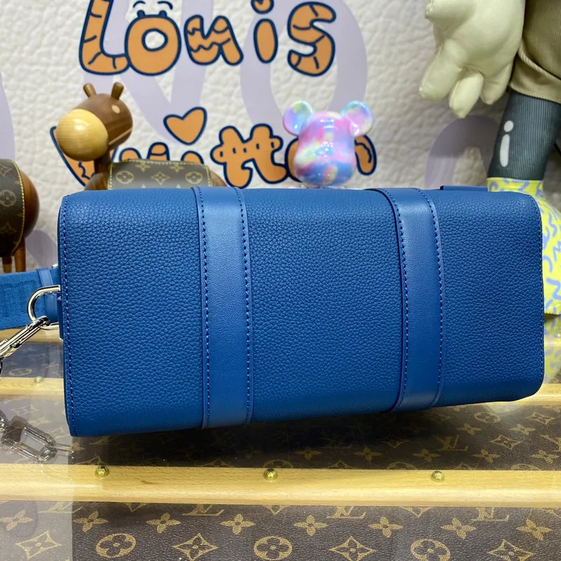 LV M23725 Louis Vuitton City Keepall Bag Dark Blue