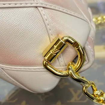 LV M82752 Louis Vuitton Pico GO 14 Bag  Beige/Pink