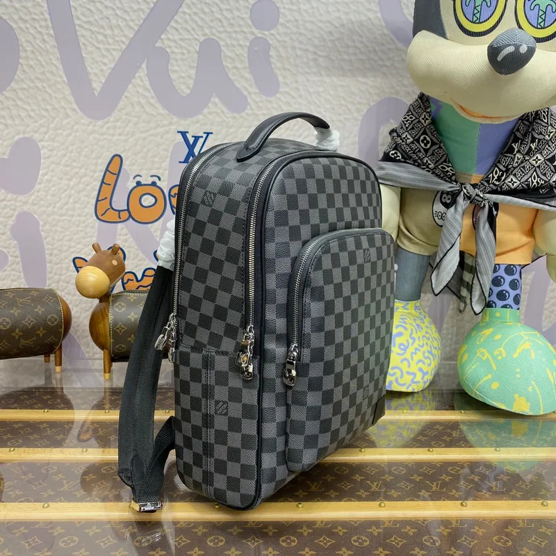 LV N40499 Louis Vuitton Avenue Backpack Damier Graphite coated canvas