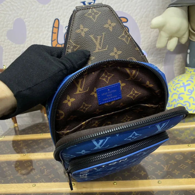 LV M23782 Louis Vuitton Avenue NM Slingbag Atlantic Blue