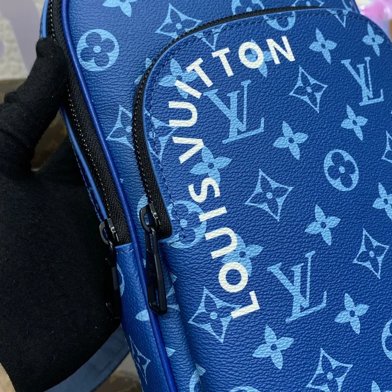 LV M23782 Louis Vuitton Avenue NM Slingbag Atlantic Blue