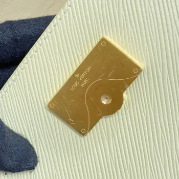 LV M22946 Louis Vuitton Cluny Mini Epi  Leather Bag  Quartz White