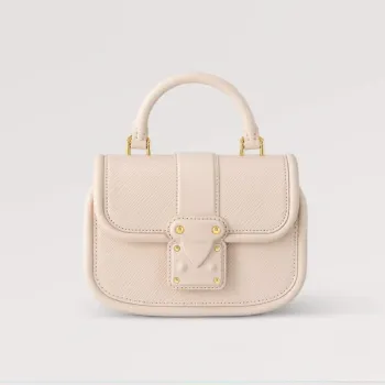 LV M22720 Louis Vuitton Hide and Seek Bag Quartz White