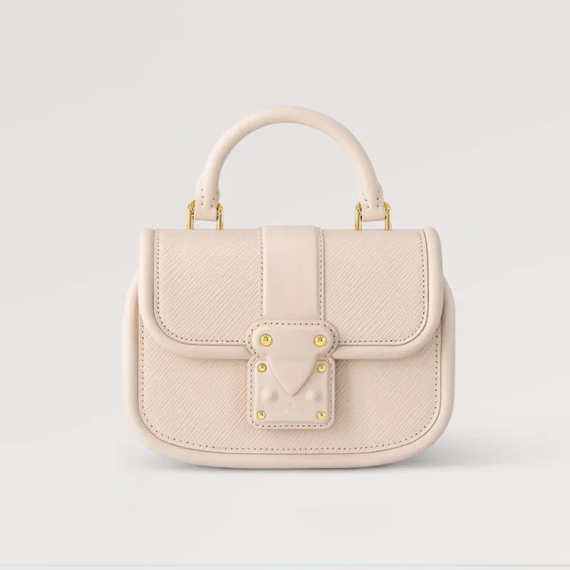 LV M22720 Louis Vuitton Hide and Seek Bag Quartz White