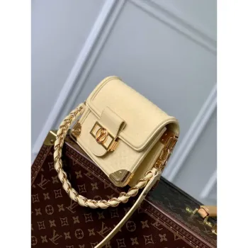 LV M22597 Louis Vuitton Mini Dauphine Black Yellow