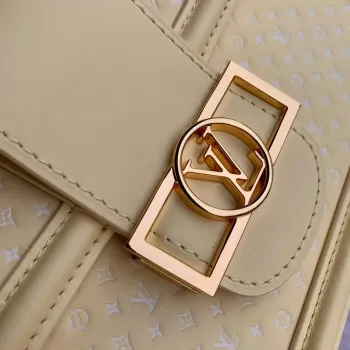 LV M22597 Louis Vuitton Mini Dauphine Black Yellow