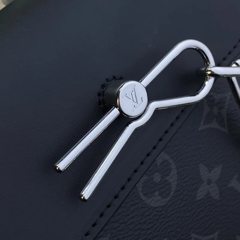 LV M82774 Louis Vuitton  Nano Steamer Bag Monogram Eclipse coated canvas