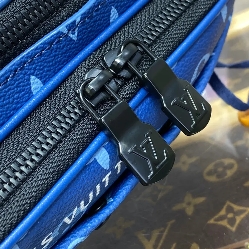 LV M82801 Louis Vuitton  Nano Alpha Bag Atlantic Blue