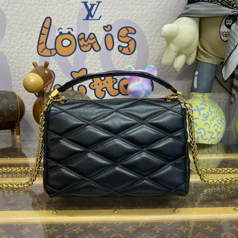 LV M22891 Louis Vuitton GO 14 MM Bag  Black