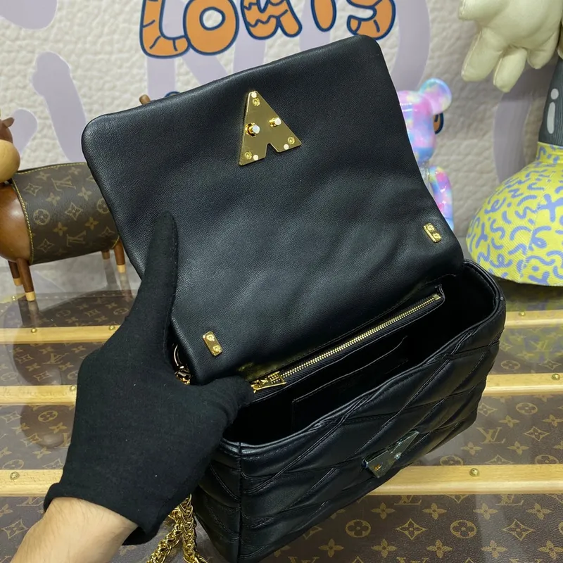 LV M22891 Louis Vuitton GO 14 MM Bag  Black