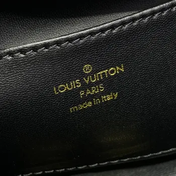 LV M23569 Louis Vuitton GO 14 MM Bag Black / Pink