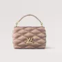 LV M23568 Louis Vuitton GO 14 MM Bag Beige Rose