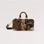 LV  M46678 Louis Vuitton Keepall Bandoulière 25 Bag Brown