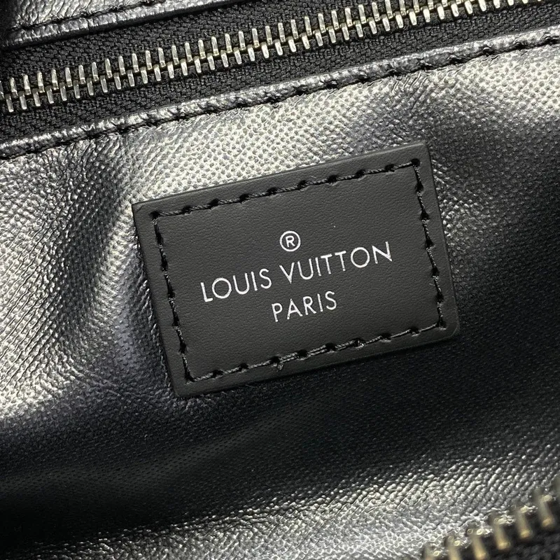 LV M44494 Louis Vuitton Dopp Kit Toilet Pouch Monogram Eclipse Coated Canvas