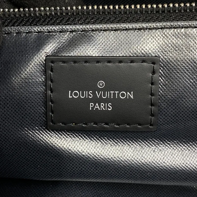 LV N40127 Louis Vuitton  Dopp Kit Toilet Pouch  Damier Graphite Canvas