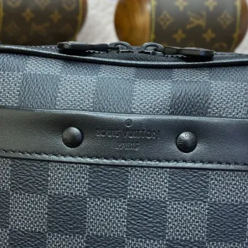 LV M82542 Louis Vuitton Alpha Nano Bag Damier Canvas Black