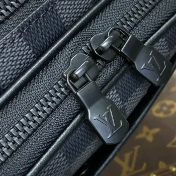 LV M82542 Louis Vuitton Alpha Nano Bag Damier Canvas Black