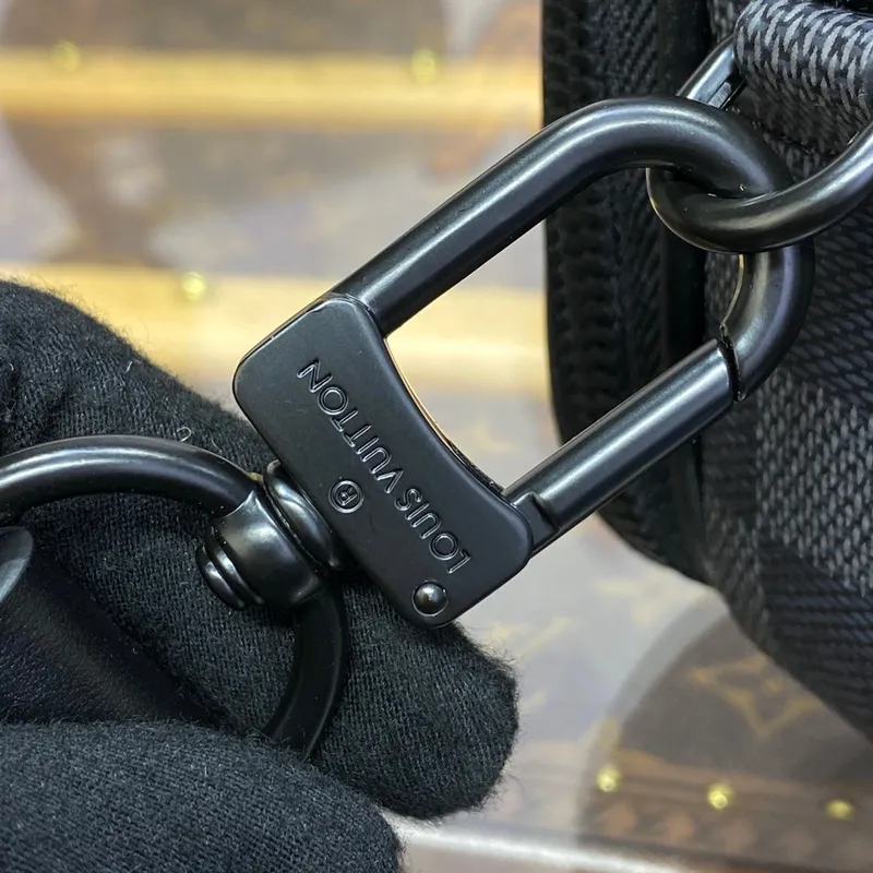 LV M82542 Louis Vuitton Alpha Nano Bag Damier Canvas Black