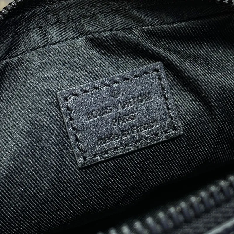 LV M82542 Louis Vuitton Alpha Nano Bag Damier Canvas Black