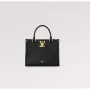 LV M22311 Louis Vuitton  Lock & Go Bag Lockme Grained Calf Leather Black