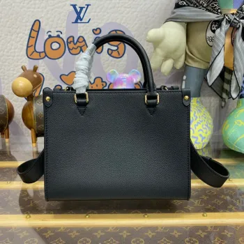 LV M22311 Louis Vuitton  Lock & Go Bag Lockme Grained Calf Leather Black