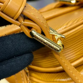 LV M23471 Louis Vuitton Saumur BB Handbag Safran Brown