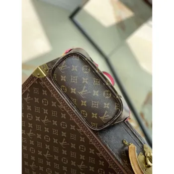 LV M12106 Louis Vuitton Neverfull Bandoulière Inside Out BB Handbag Rose