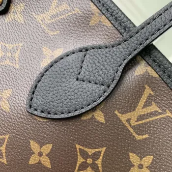 LV M11946 Louis Vuitton Neverfull Inside Out MM Handbag Black