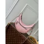 LV N85900 Louis Vuitton Loop Pm Ostrich leather Bag Pink Glaze