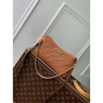LV M11916 Louis Vuitton Liv Pochette Bag Cognac