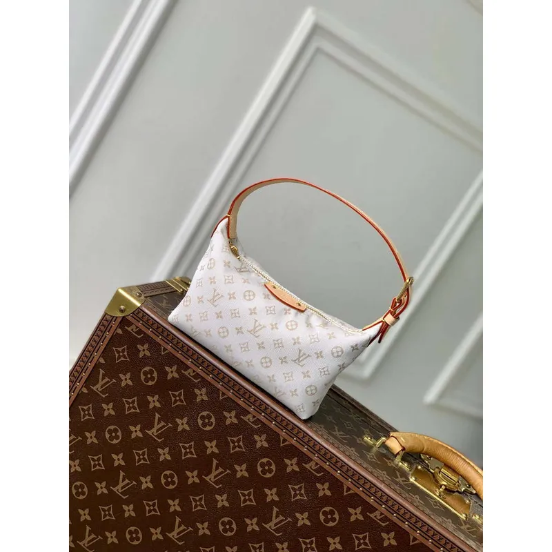 LV M12433 Louis Vuitton Hills Pochette Handbag Mastic