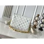Louis Vuitton LV M11225 Coussin PM Handbag lambskin White and Blue