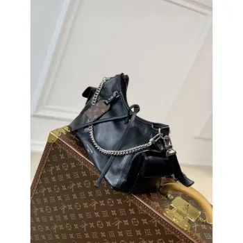 LV M24861 Louis Vuitton CarryAll Cargo PM Bag Black