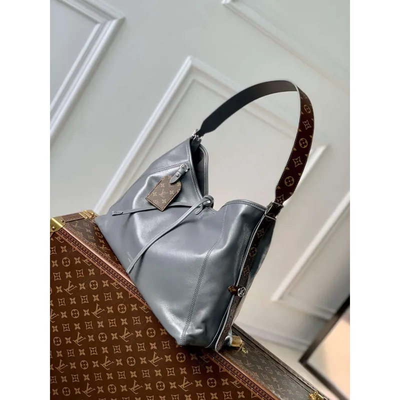 LV M12583 Louis Vuitton CarryAll Dark MM Bag Trianon Gray