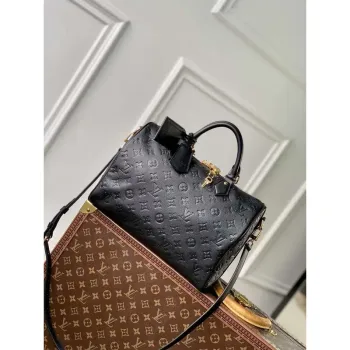 LV M47186 Louis Vuitton Speedy Soft 30 Handbag Black