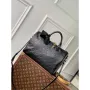 LV M47186 Louis Vuitton Speedy Soft 30 Handbag Black