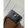 LV M11607 Louis Vuitton Steamer Crossbody Messenger Bag Black